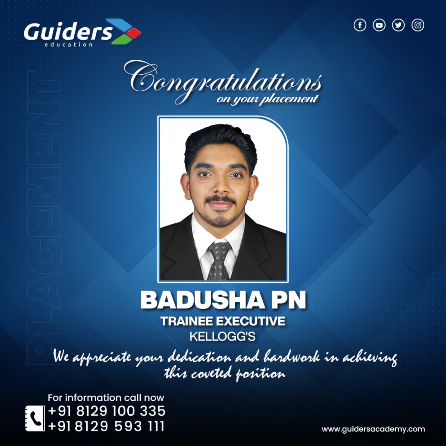 Badushah P N - Kelloggs