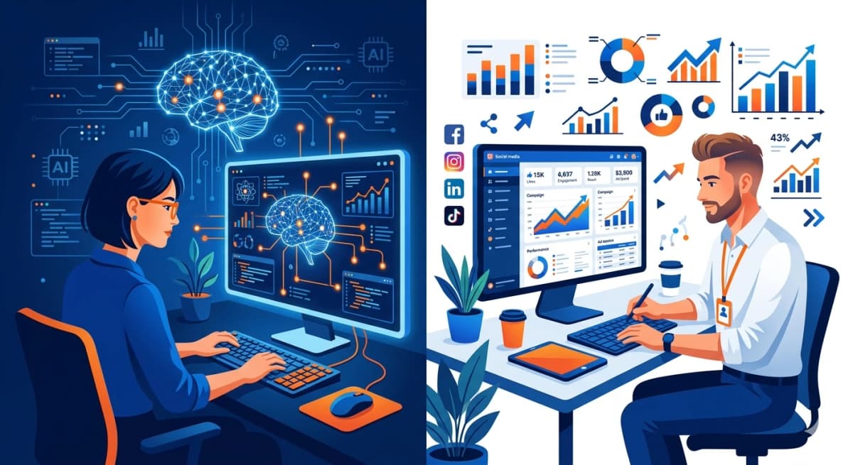 AI vs Digital Marketing Jobs: What Should You Choose?