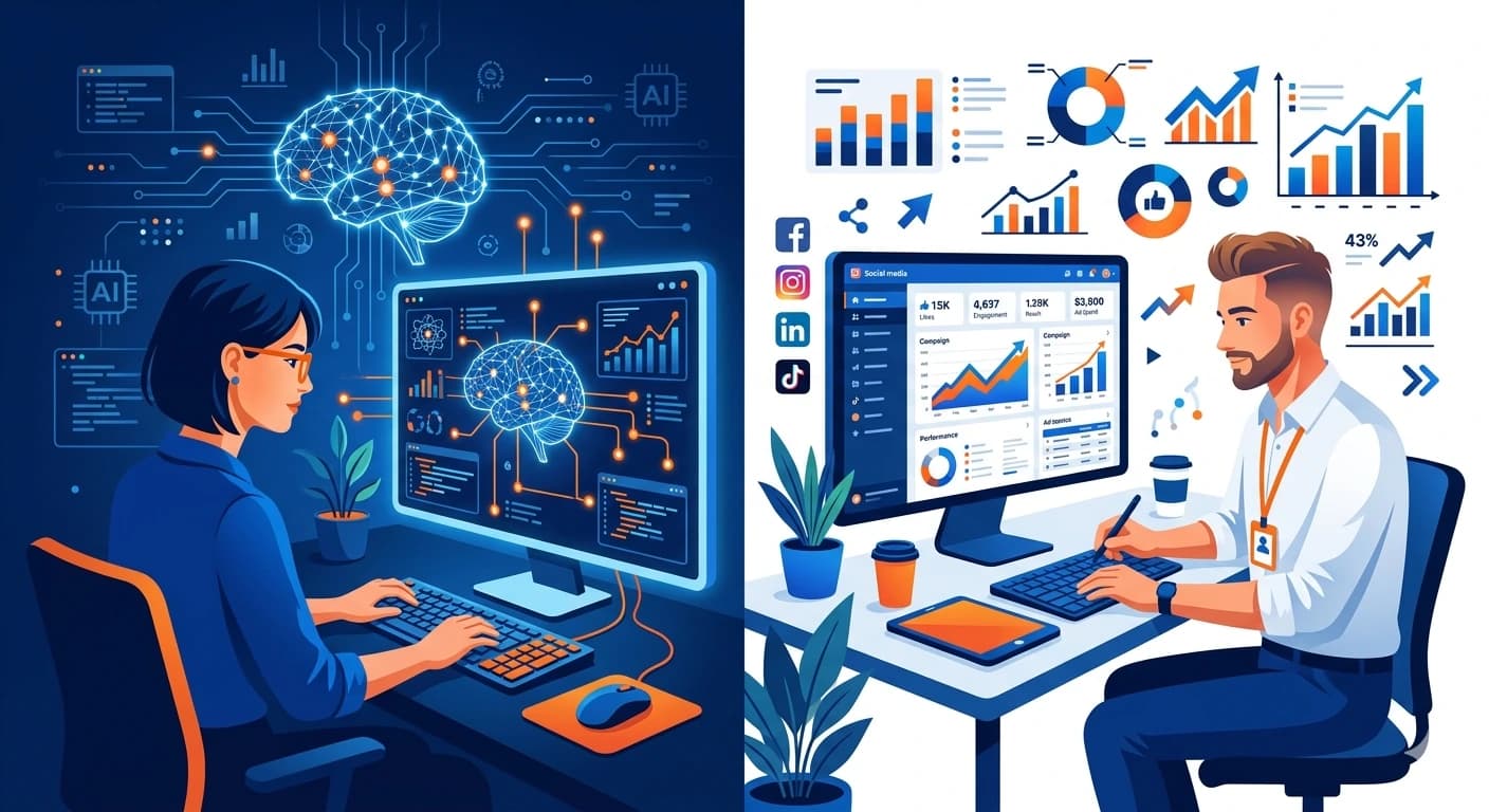 AI vs Digital Marketing Jobs: What Should You Choose?