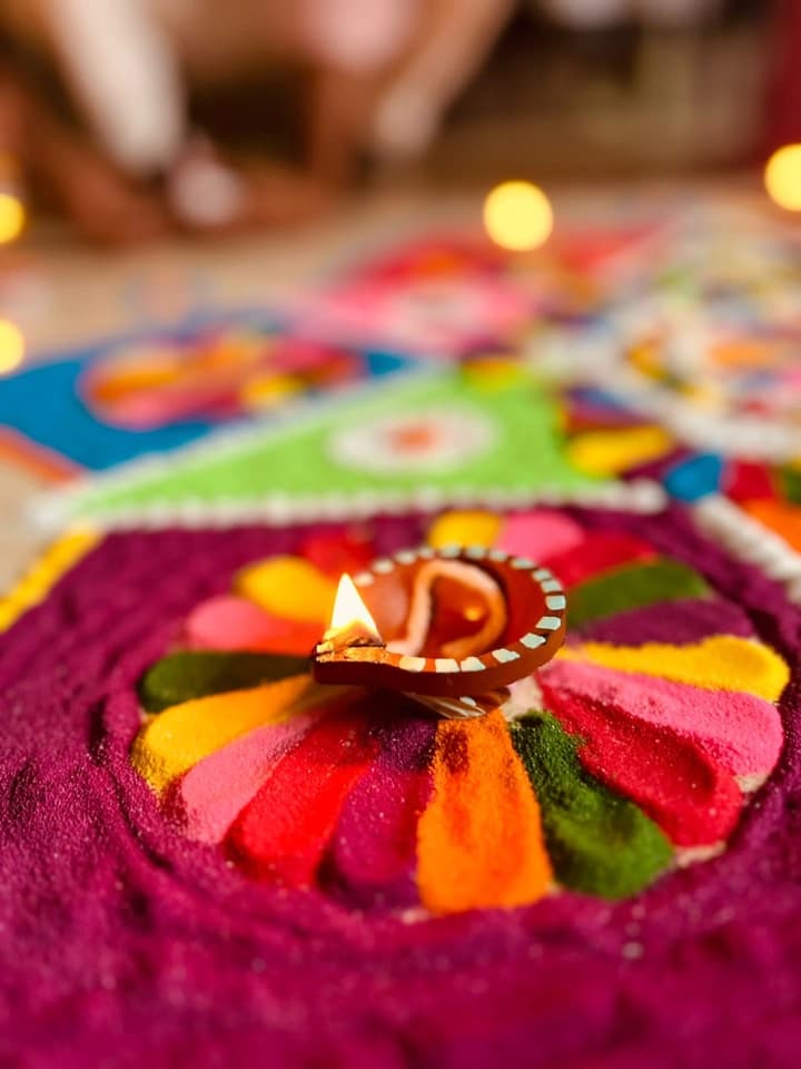 Diwali, Rangoli Competition image 10